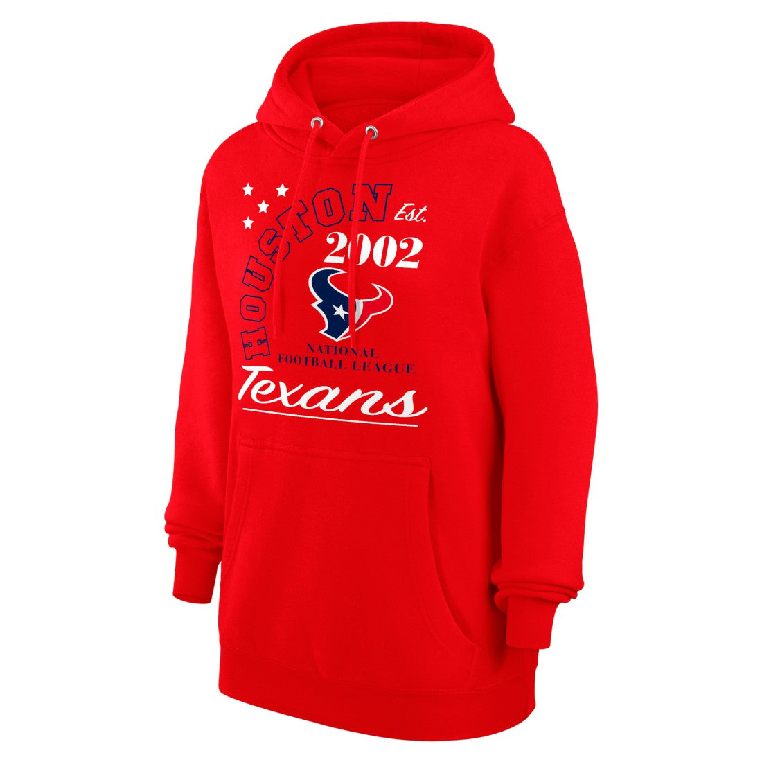Houston Texans  Starter Unisex Arch Team Fleece Pullover Hoodie