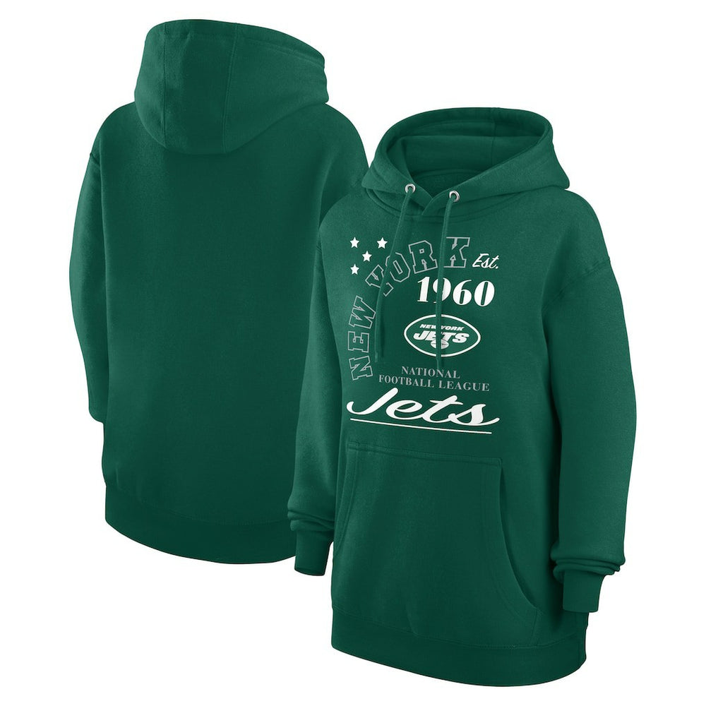 New York Jets  Starter Unisex Arch Team Fleece Pullover Hoodie