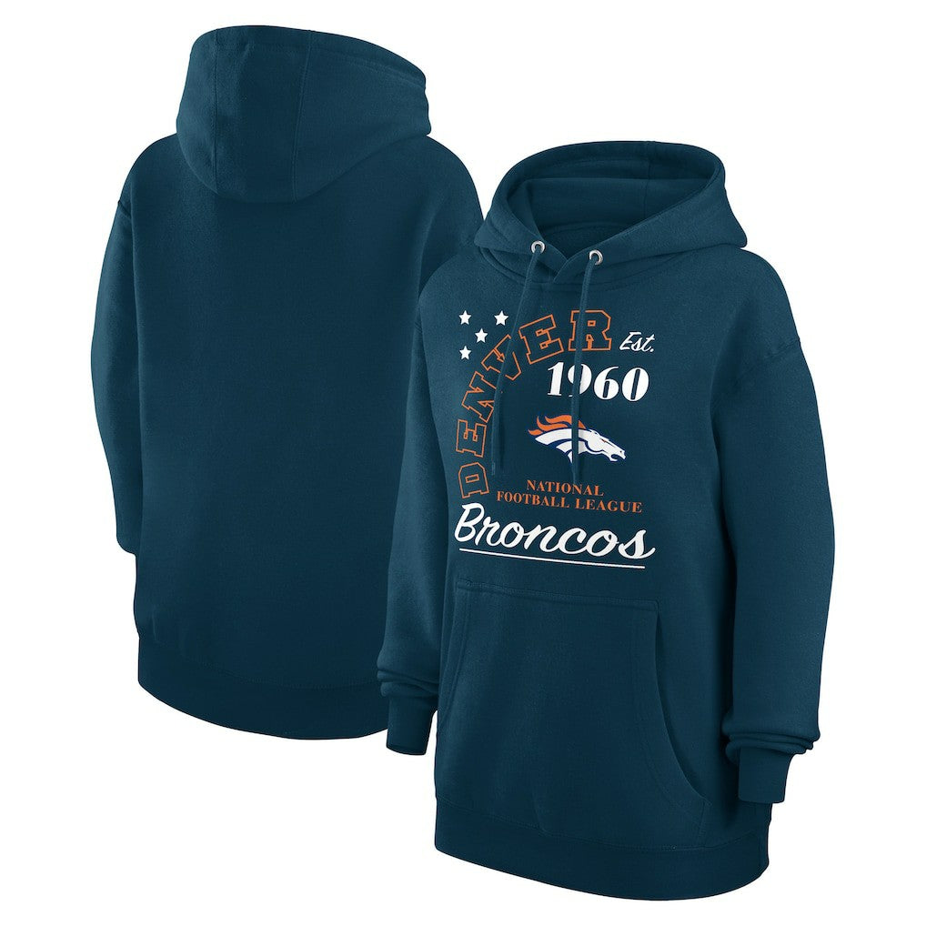 Denver Broncos  Starter Unisex Arch Team Fleece Pullover Hoodie