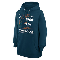 Denver Broncos  Starter Unisex Arch Team Fleece Pullover Hoodie