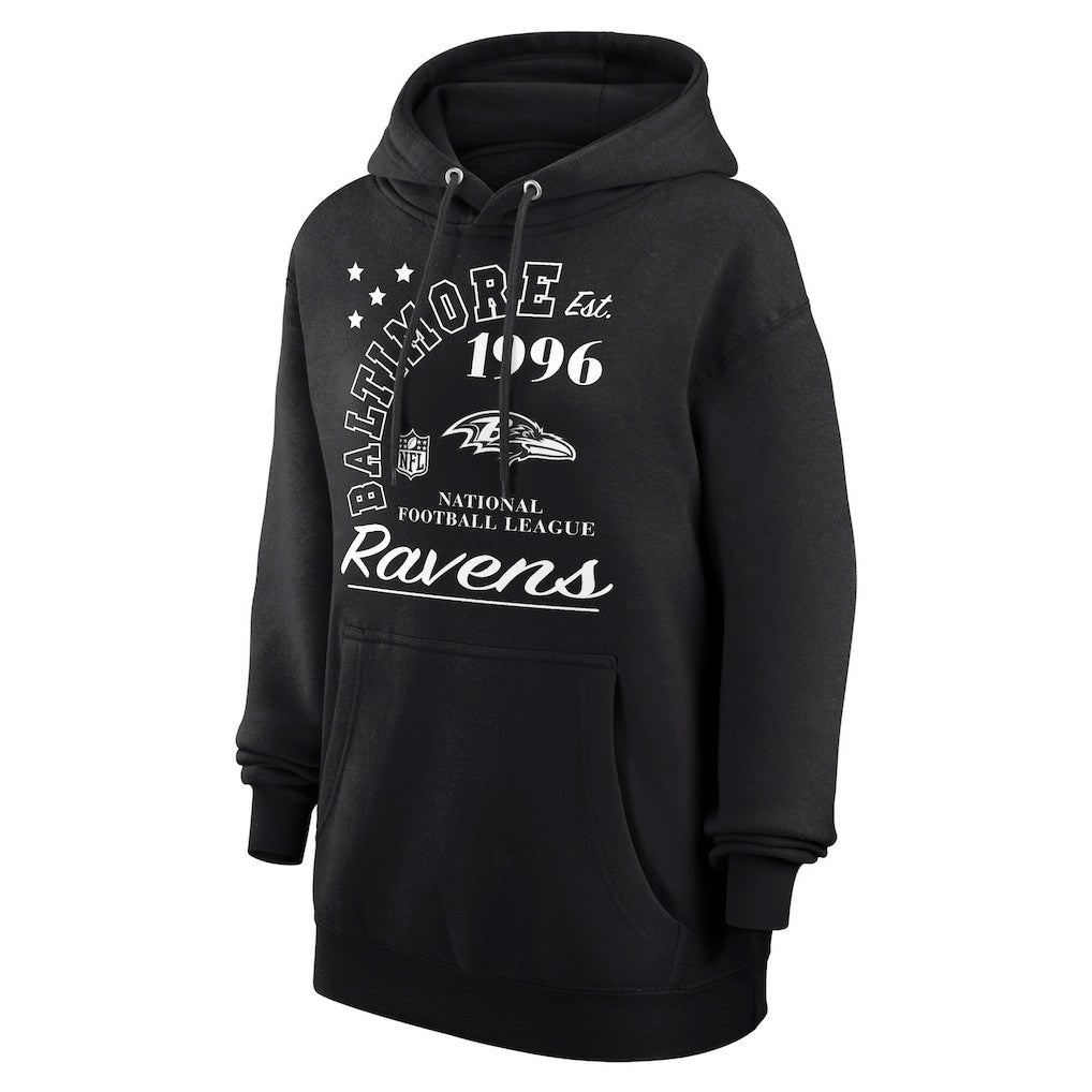Baltimore Ravens  Starter Unisex Arch Team Fleece Pullover Hoodie