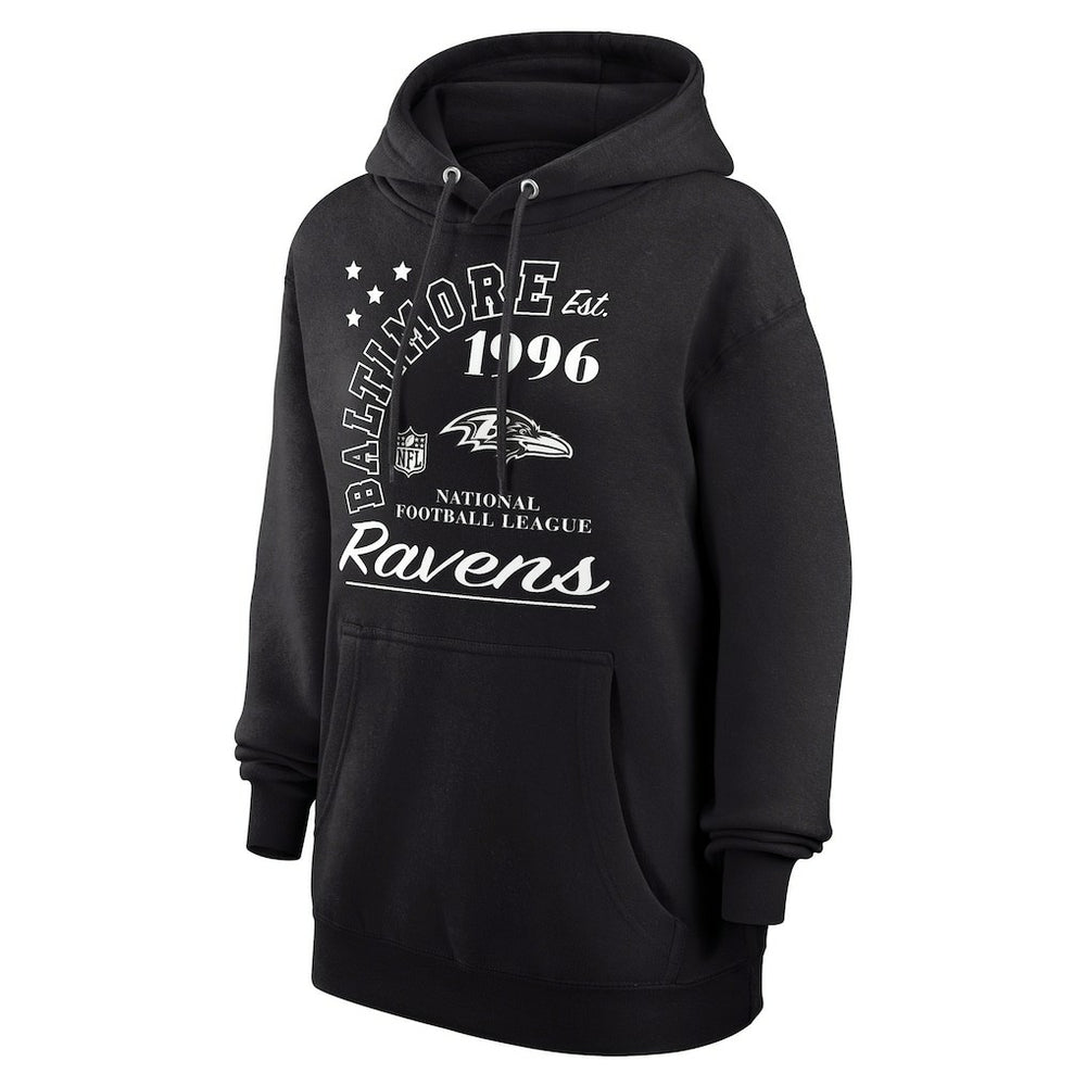 Baltimore Ravens  Starter Unisex Arch Team Fleece Pullover Hoodie