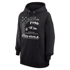 Baltimore Ravens  Starter Unisex Arch Team Fleece Pullover Hoodie