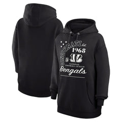Cincinnati Bengals  Starter Unisex Arch Team Fleece Pullover Hoodie