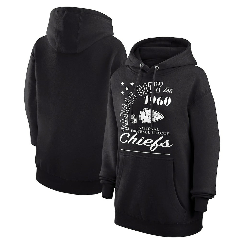 Kansas City Chiefs  Starter Unisex Arch Team Fleece Pullover Hoodie