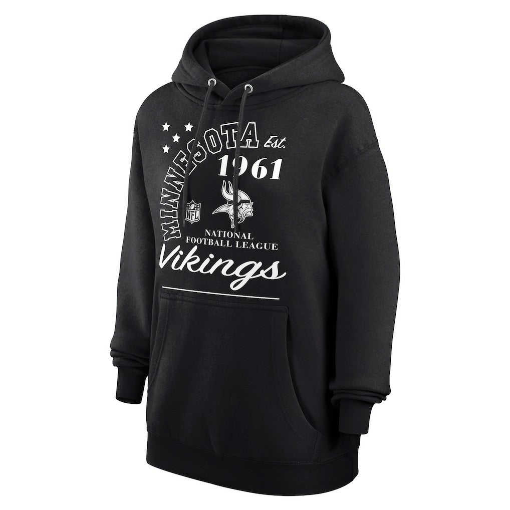 Minnesota Vikings  Starter Unisex Arch Team Fleece Pullover Hoodie