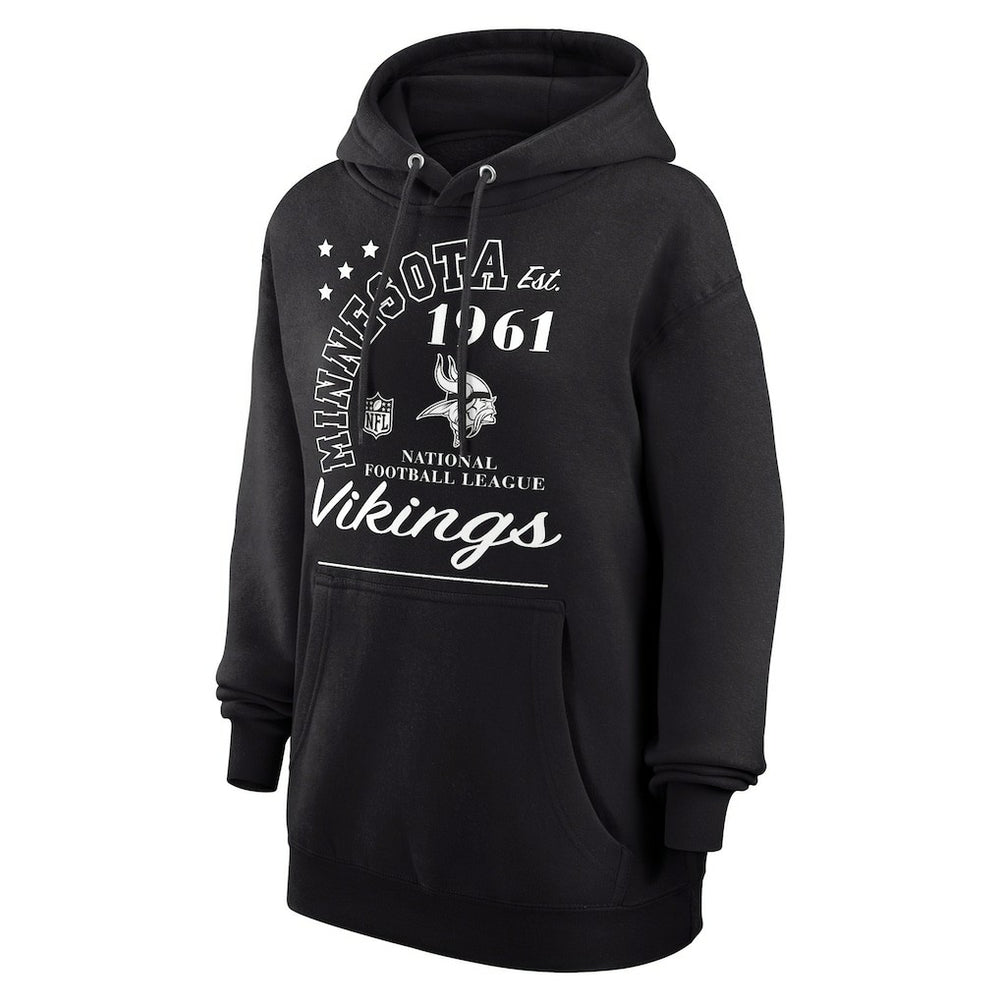 Minnesota Vikings  Starter Unisex Arch Team Fleece Pullover Hoodie