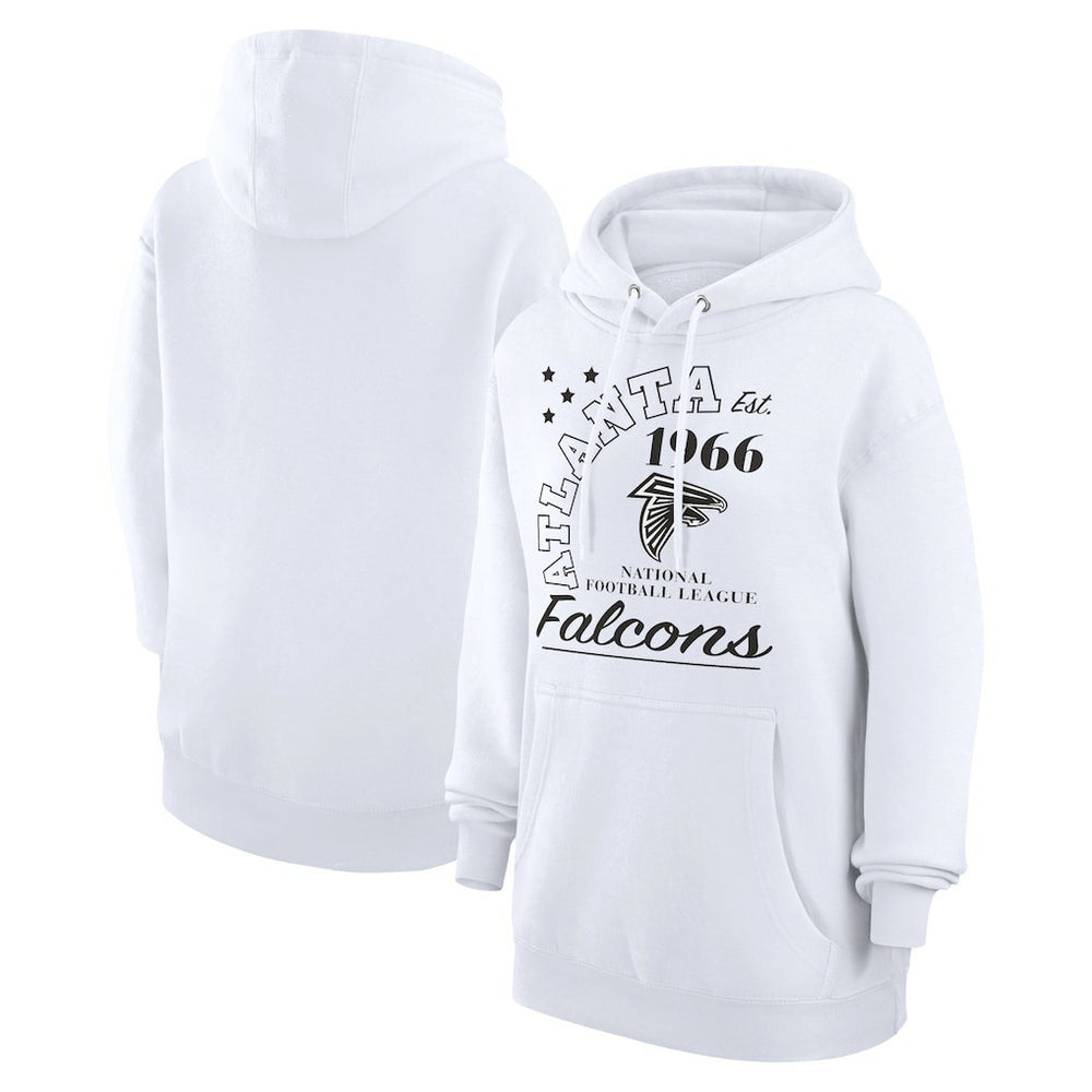 Atlanta Falcons  Starter Unisex Arch Team Fleece Pullover Hoodie