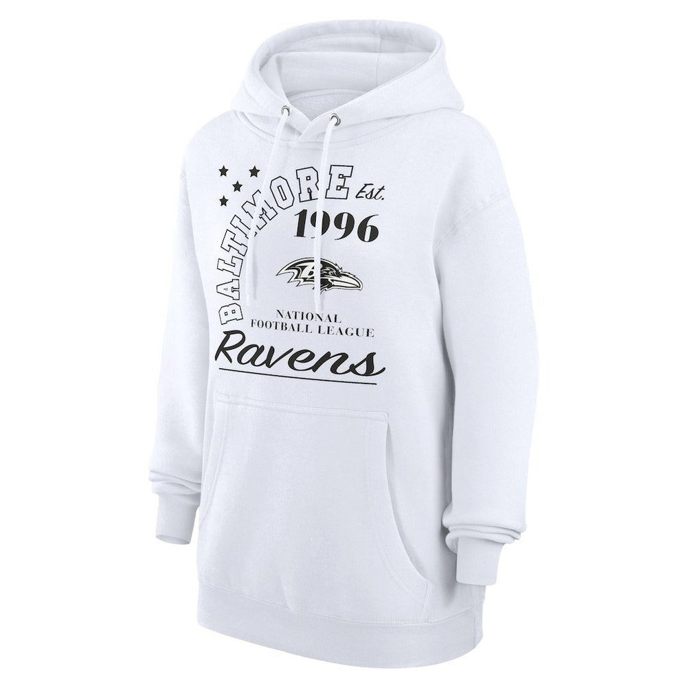 Baltimore Ravens  Starter Unisex Arch Team Fleece Pullover Hoodie