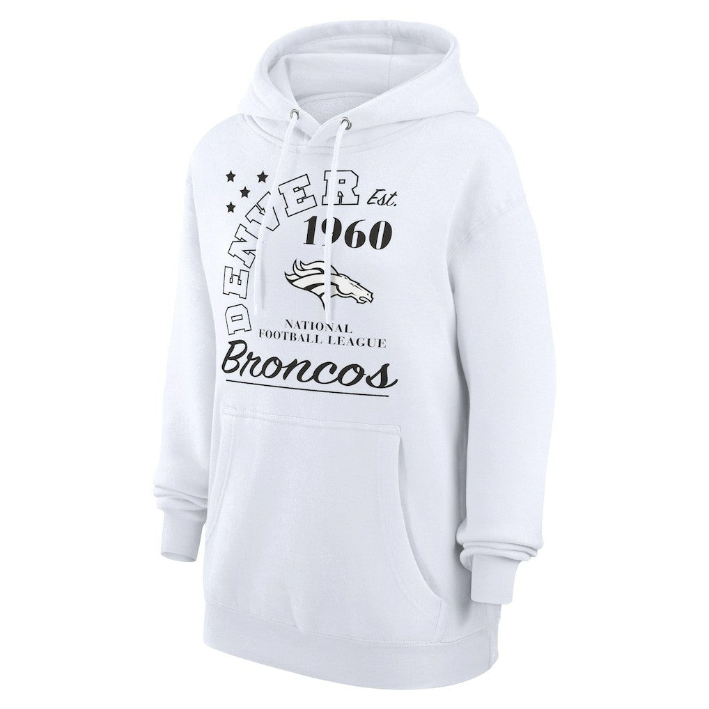 Denver Broncos  Starter Unisex Arch Team Fleece Pullover Hoodie
