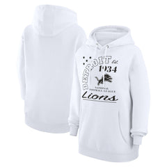 Detroit Lions  Starter Unisex Arch Team Fleece Pullover Hoodie