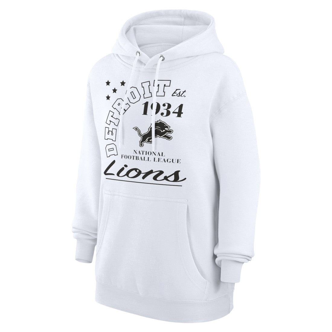 Detroit Lions  Starter Unisex Arch Team Fleece Pullover Hoodie