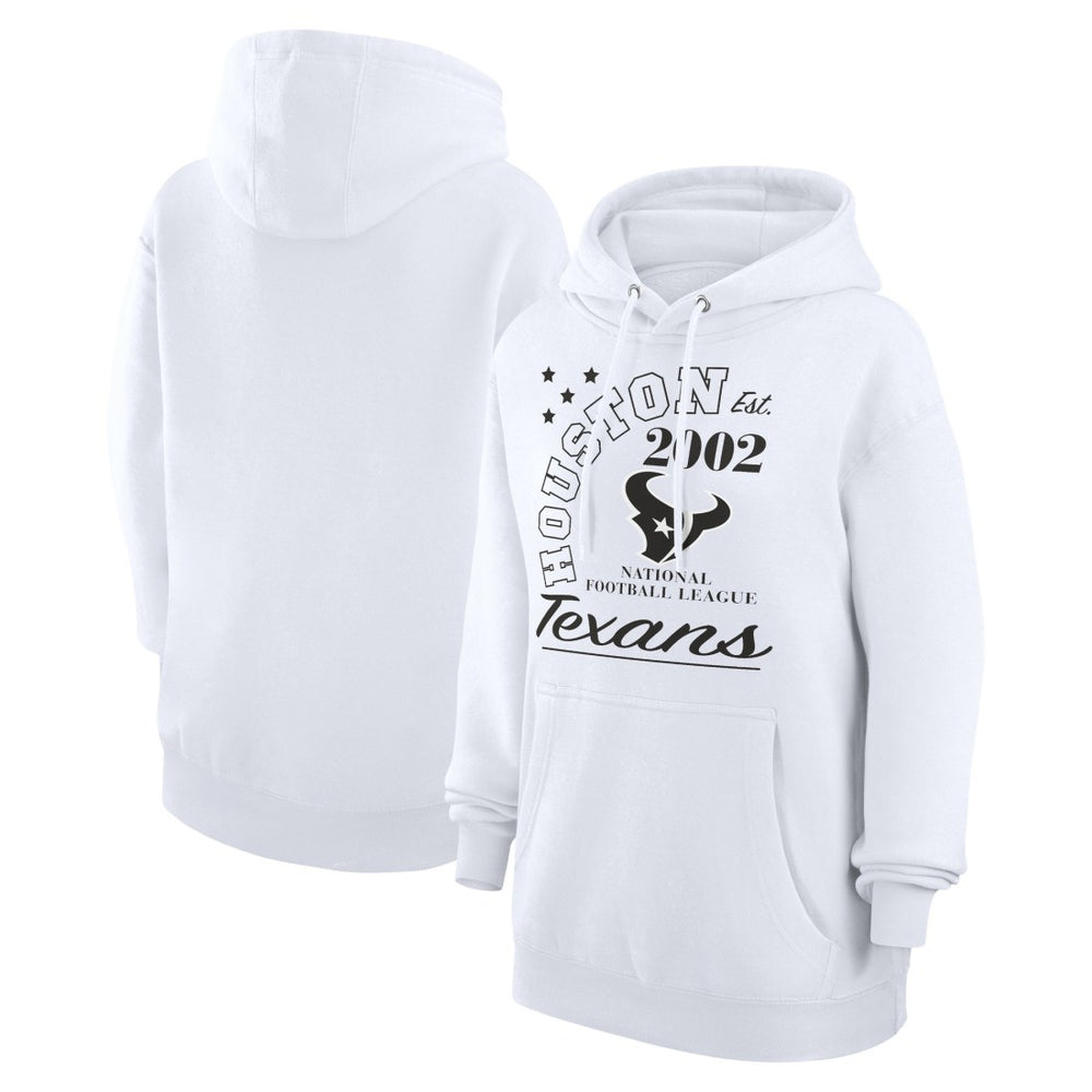 Houston Texans  Starter Unisex Arch Team Fleece Pullover Hoodie