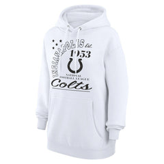 Indianapolis Colts  Starter Unisex Arch Team Fleece Pullover Hoodie