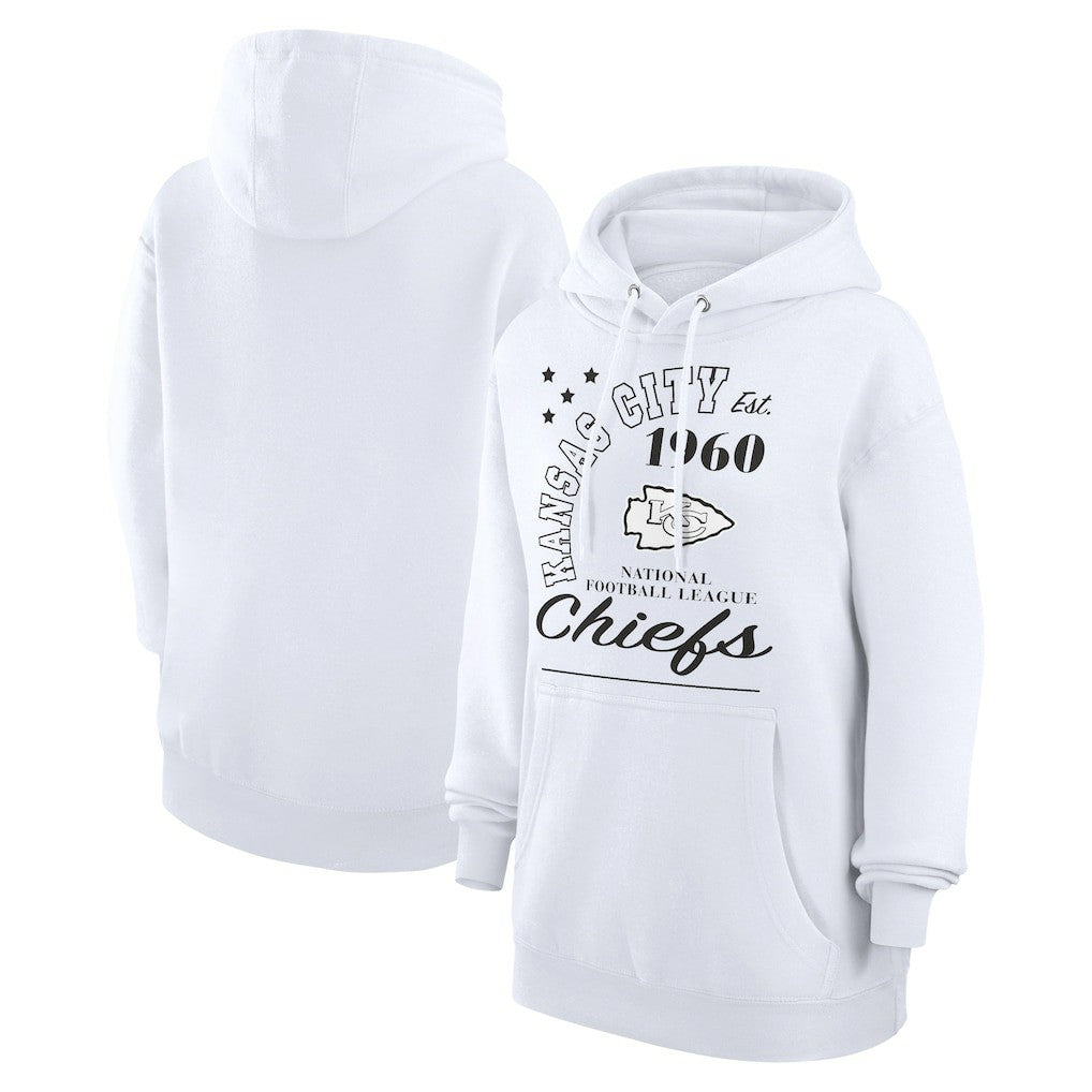 Kansas City Chiefs  Starter Unisex Arch Team Fleece Pullover Hoodie