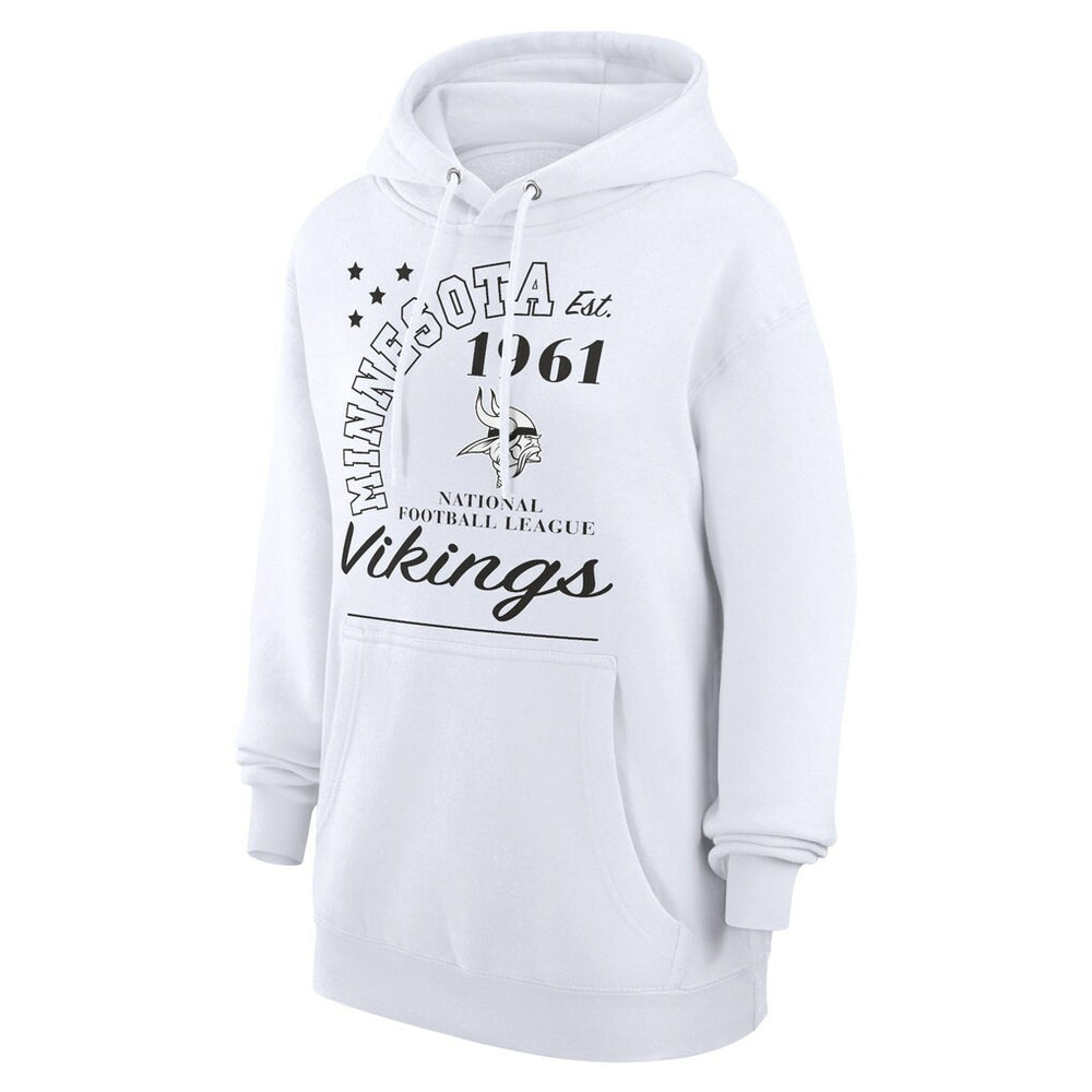 Minnesota Vikings  Starter Unisex Arch Team Fleece Pullover Hoodie