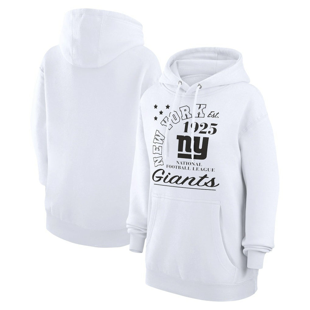 New York Giants  Starter Unisex Arch Team Fleece Pullover Hoodie