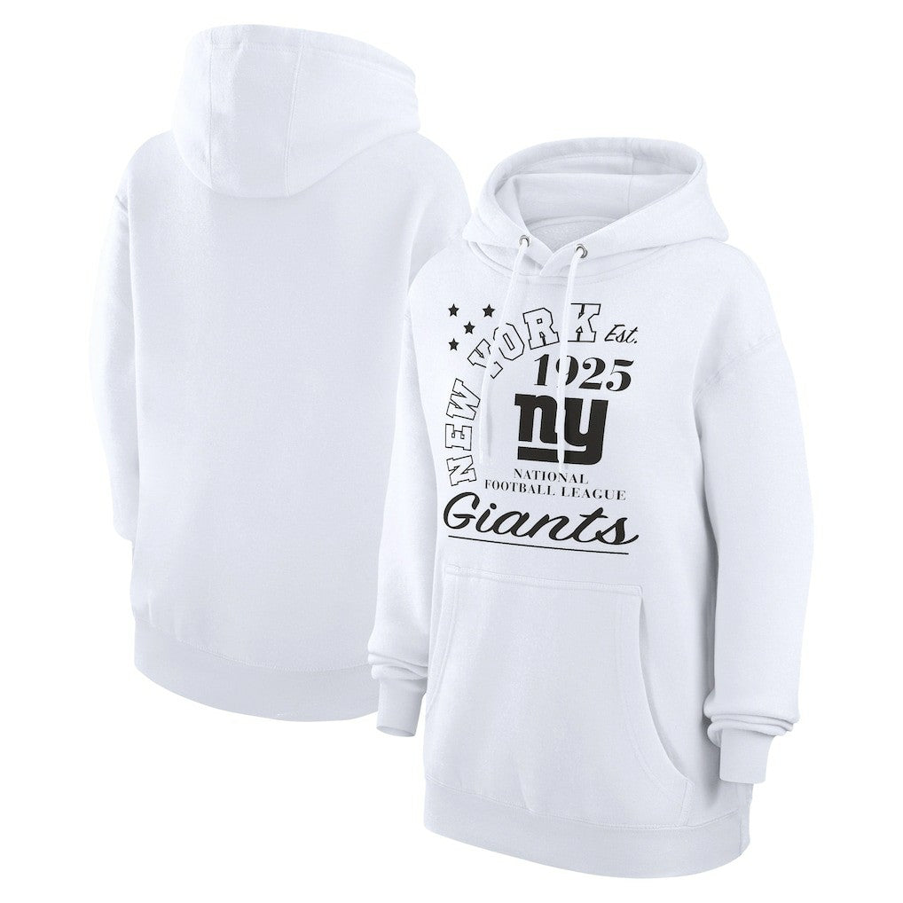 New York Giants  Starter Unisex Arch Team Fleece Pullover Hoodie