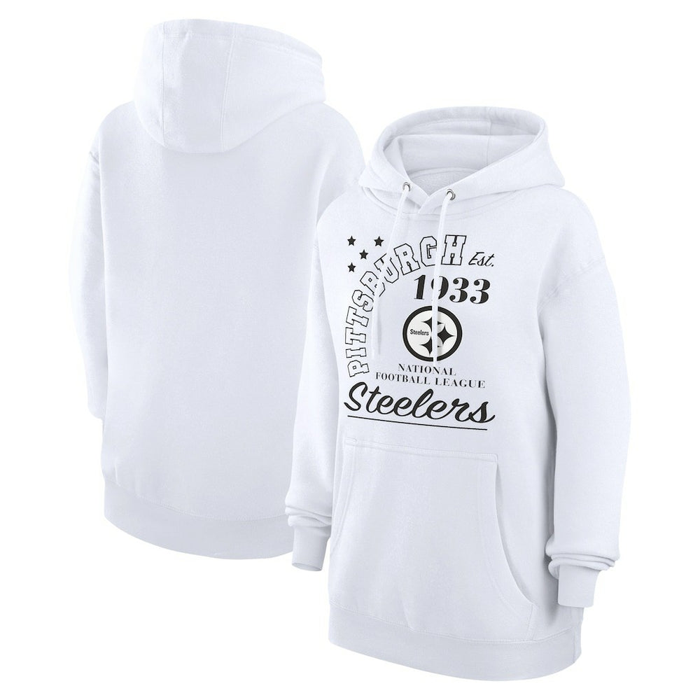 Pittsburgh Steelers  Starter Unisex Arch Team Fleece Pullover Hoodie