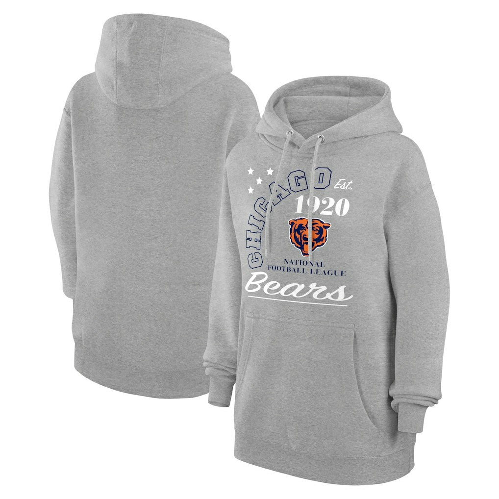 Chicago Bears  Starter Unisex Arch Team Fleece Pullover Hoodie