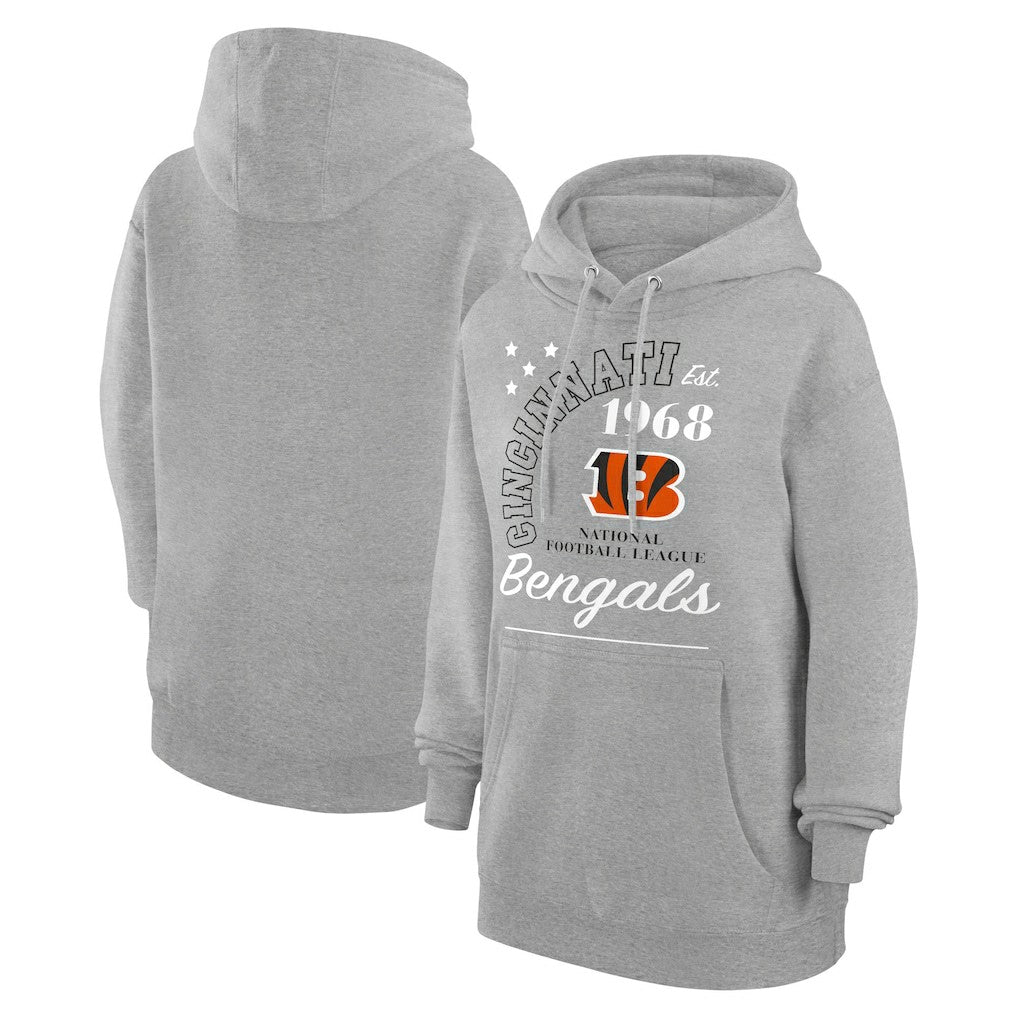 Cincinnati Bengals  Starter Unisex Arch Team Fleece Pullover Hoodie