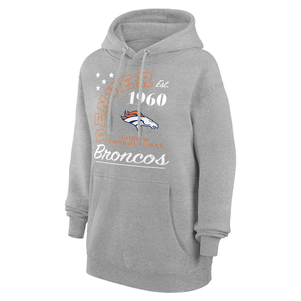 Denver Broncos  Starter Unisex Arch Team Fleece Pullover Hoodie