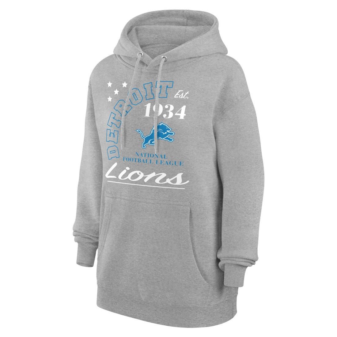 Detroit Lions  Starter Unisex Arch Team Fleece Pullover Hoodie