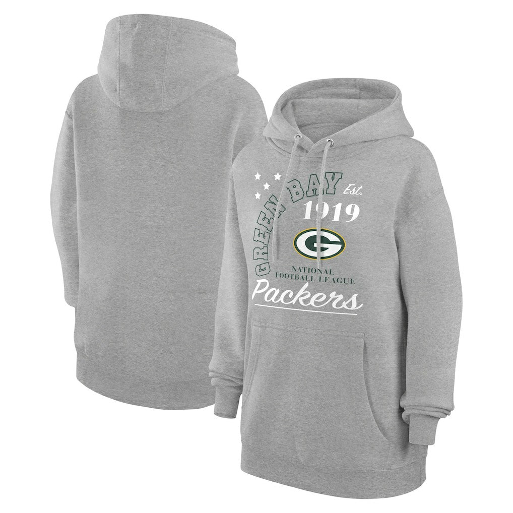 Green Bay Packers  Starter Unisex Arch Team Fleece Pullover Hoodie
