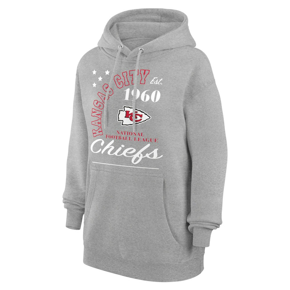 Kansas City Chiefs  Starter Unisex Arch Team Fleece Pullover Hoodie