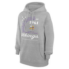 Minnesota Vikings  Starter Unisex Arch Team Fleece Pullover Hoodie