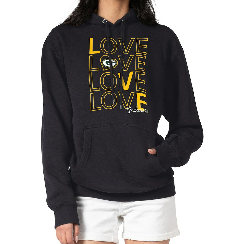 Green Bay Packers  G-III 4Her by Carl Banks Women's Love Graphic Pullover Hoodie