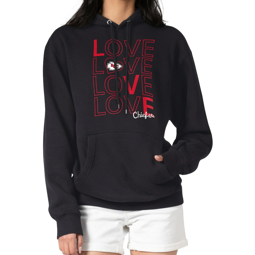 Kansas City Chiefs  G-III 4Her by Carl Banks Women's Love Graphic Pullover Hoodie