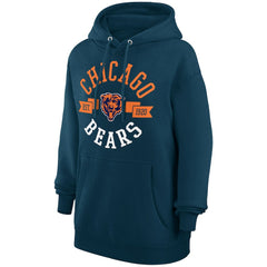 Chicago Bears  G-III 4Her by Carl Banks Women's City Graphic Team Fleece Pullover Hoodie
