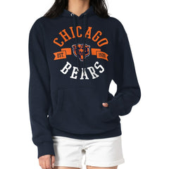Chicago Bears  G-III 4Her by Carl Banks Women's City Graphic Team Fleece Pullover Hoodie