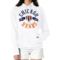 Chicago Bears  G-III 4Her by Carl Banks Women's City Graphic Team Fleece Pullover Hoodie