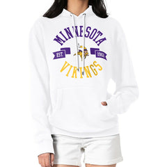 Minnesota Vikings  G-III 4Her by Carl Banks Women's City Graphic Team Fleece Pullover Hoodie