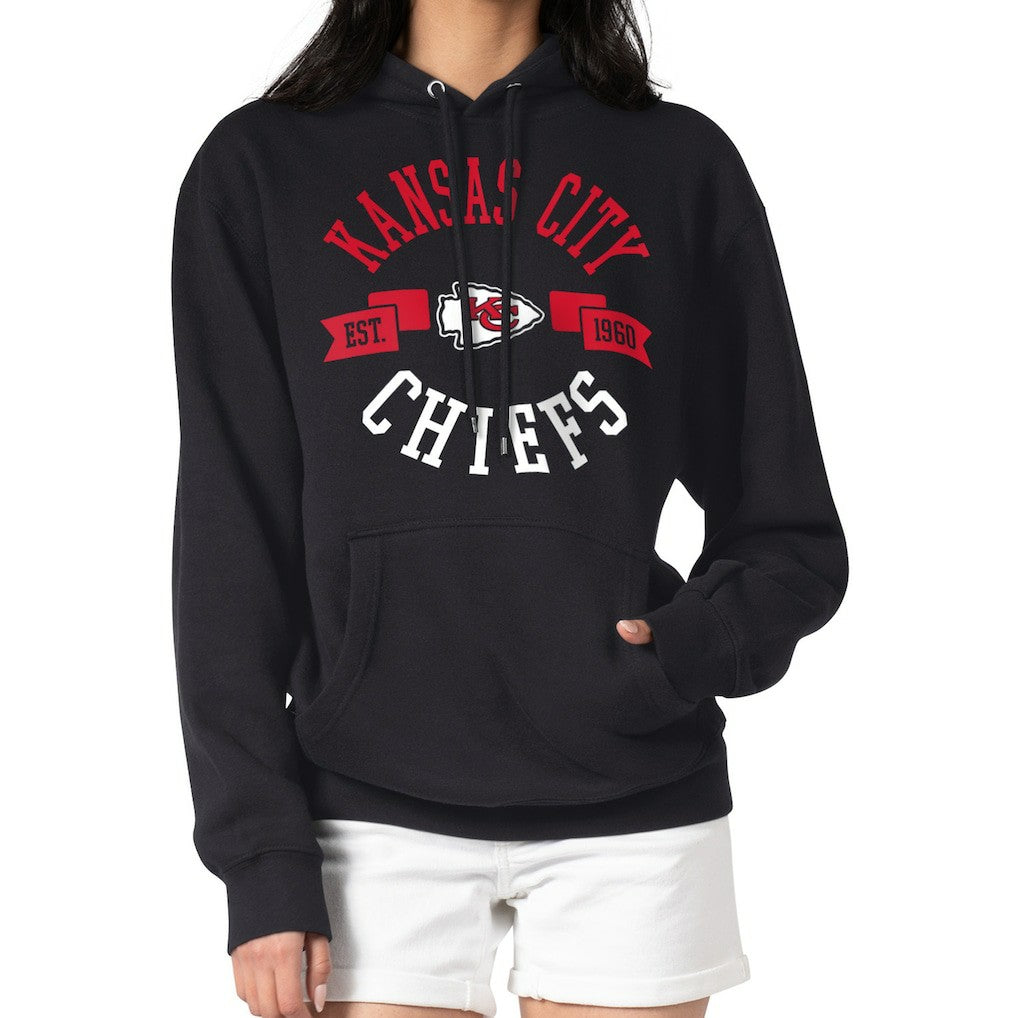 Kansas City Chiefs  G-III 4Her by Carl Banks Women's City Graphic Team Fleece Pullover Hoodie
