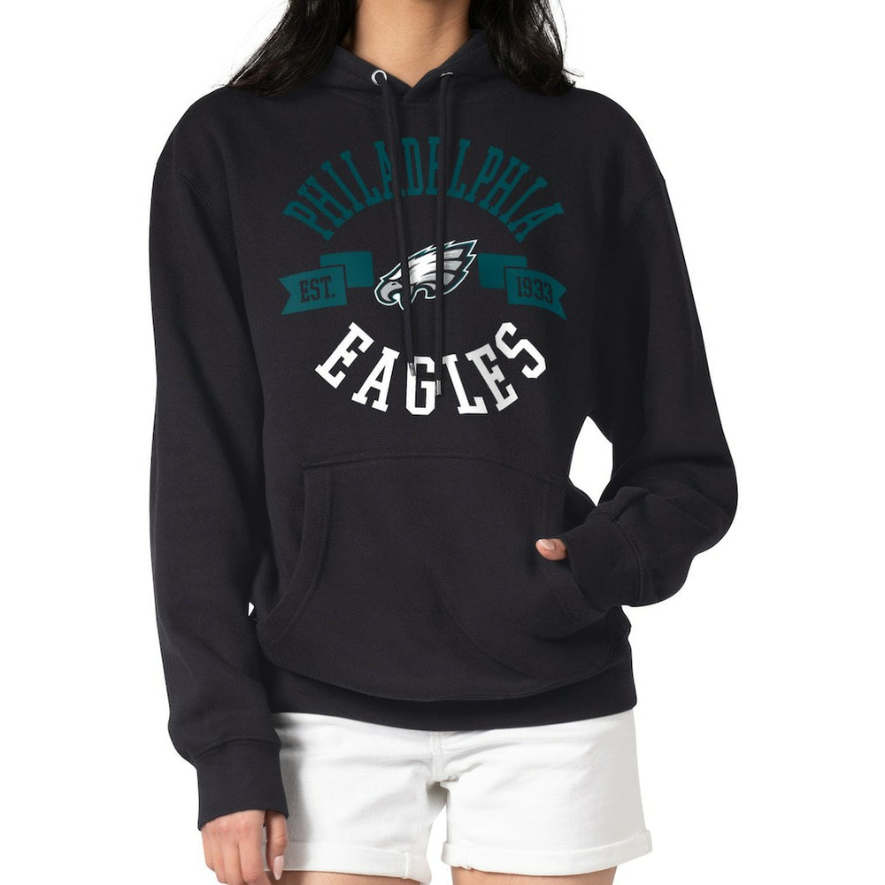 Philadelphia Eagles  G-III 4Her by Carl Banks Women's City Graphic Team Fleece Pullover Hoodie