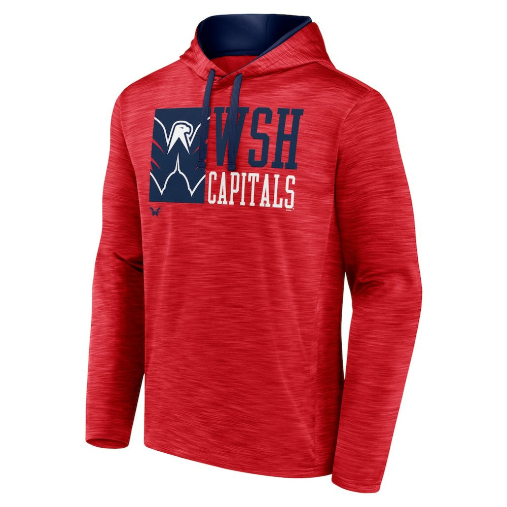 Washington Capitals Fanatics Never Quit Pullover Hoodie For Sale