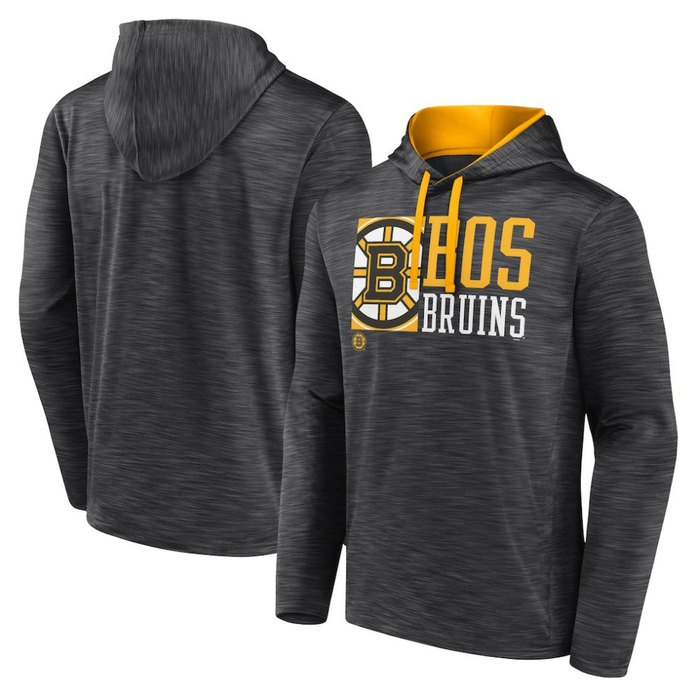 Boston Bruins Fanatics Never Quit Pullover Hoodie Sale