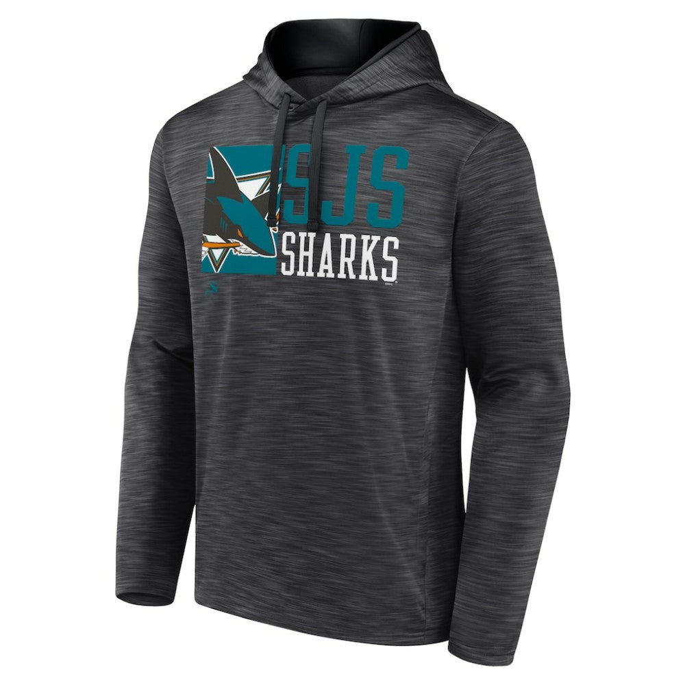 San Jose Sharks Fanatics Never Quit Pullover Hoodie Online