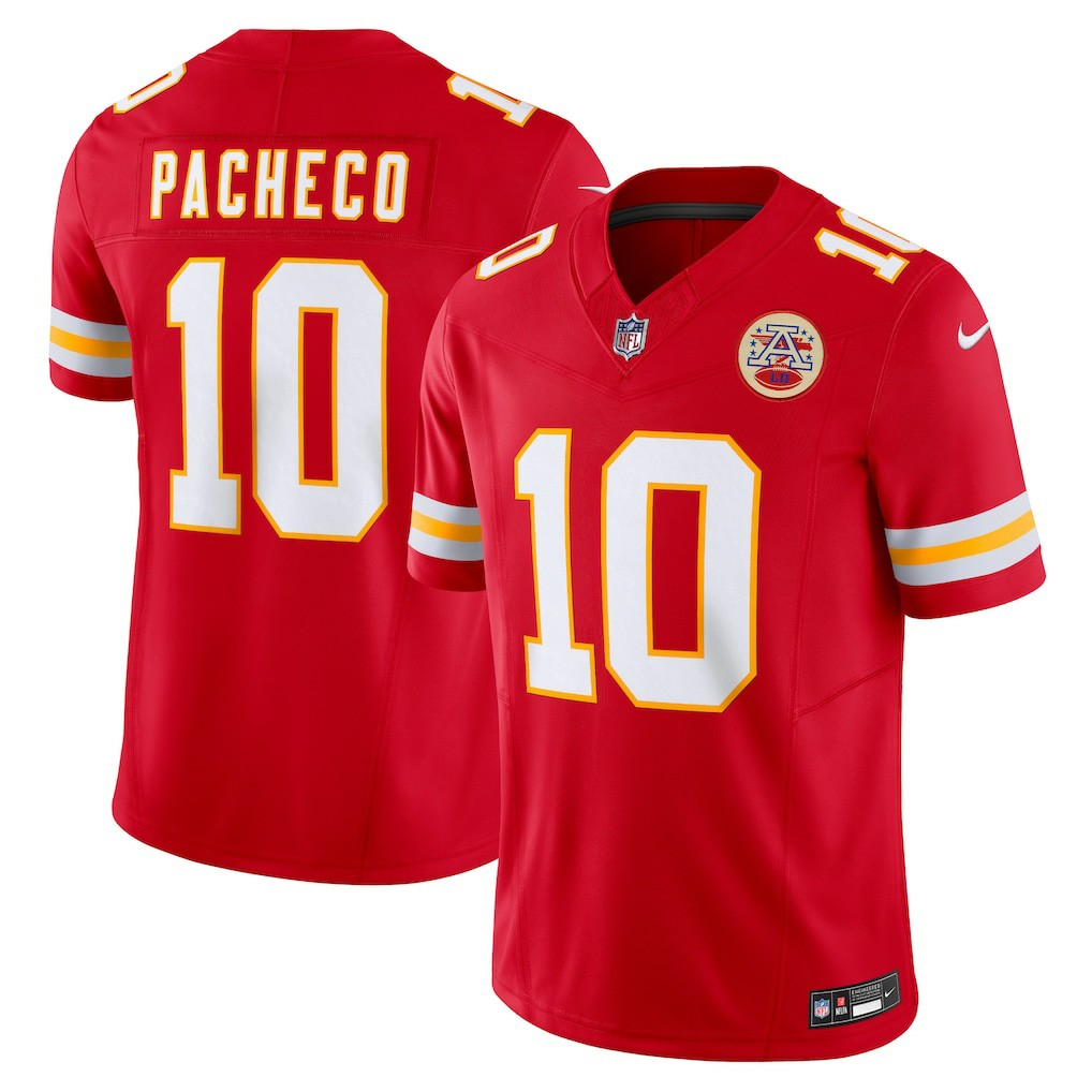 Kansas City Chiefs Nike Isiah Pacheco  Vapor F.U.S.E. Limited Jersey