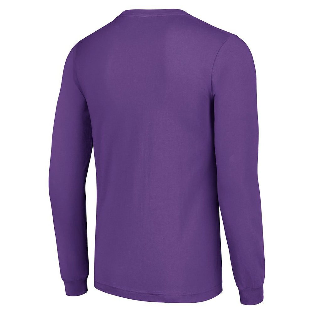 Minnesota Vikings  Starter Half Ball Team Long Sleeve T-Shirt
