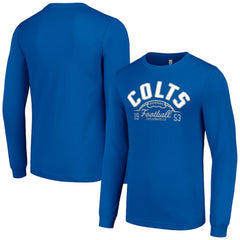 Indianapolis Colts  Starter Half Ball Team Long Sleeve T-Shirt