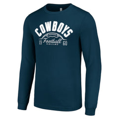 Dallas Cowboys  Starter Half Ball Team Long Sleeve T-Shirt