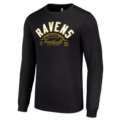 Baltimore Ravens  Starter Half Ball Team Long Sleeve T-Shirt