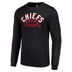 Kansas City Chiefs  Starter Half Ball Team Long Sleeve T-Shirt