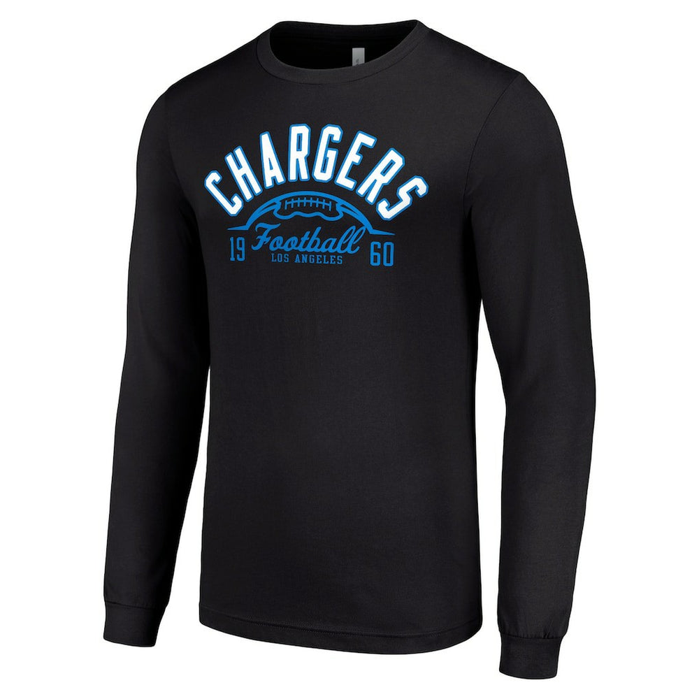 Los Angeles Chargers  Starter Half Ball Team Long Sleeve T-Shirt