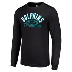Miami Dolphins  Starter Half Ball Team Long Sleeve T-Shirt