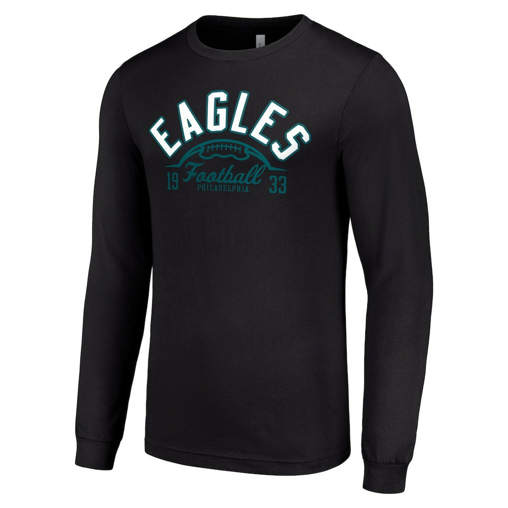 Philadelphia Eagles  Starter Half Ball Team Long Sleeve T-Shirt